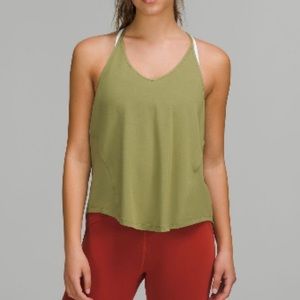 Lululemon-Modal-silk yoga tank top